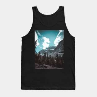 Mountain Snowy Peak at Jasper National Park V3 Tank Top